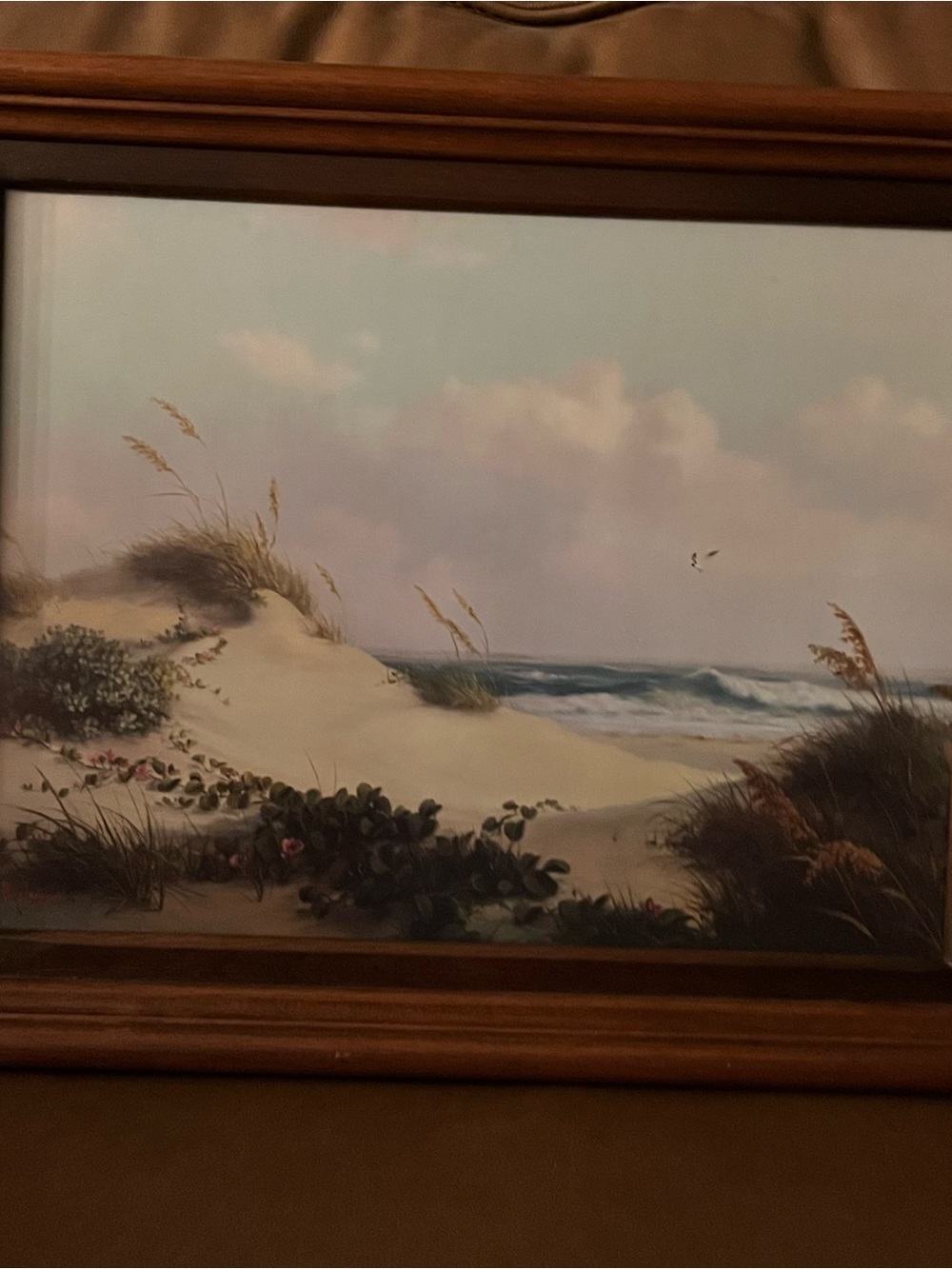 Vtg “Sand Dune” Seascape Print by Dalhart Windberg